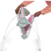Bright Starts Pink Paradise Portable Compact Automatic Baby Swing with Music