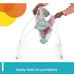 Bright Starts Pink Paradise Portable Compact Automatic Baby Swing with Music