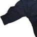 Women's Fabiana Pigna Black Top XS Ruffle 3/4 Sleeve