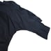 Women's Fabiana Pigna Black Top XS Ruffle 3/4 Sleeve