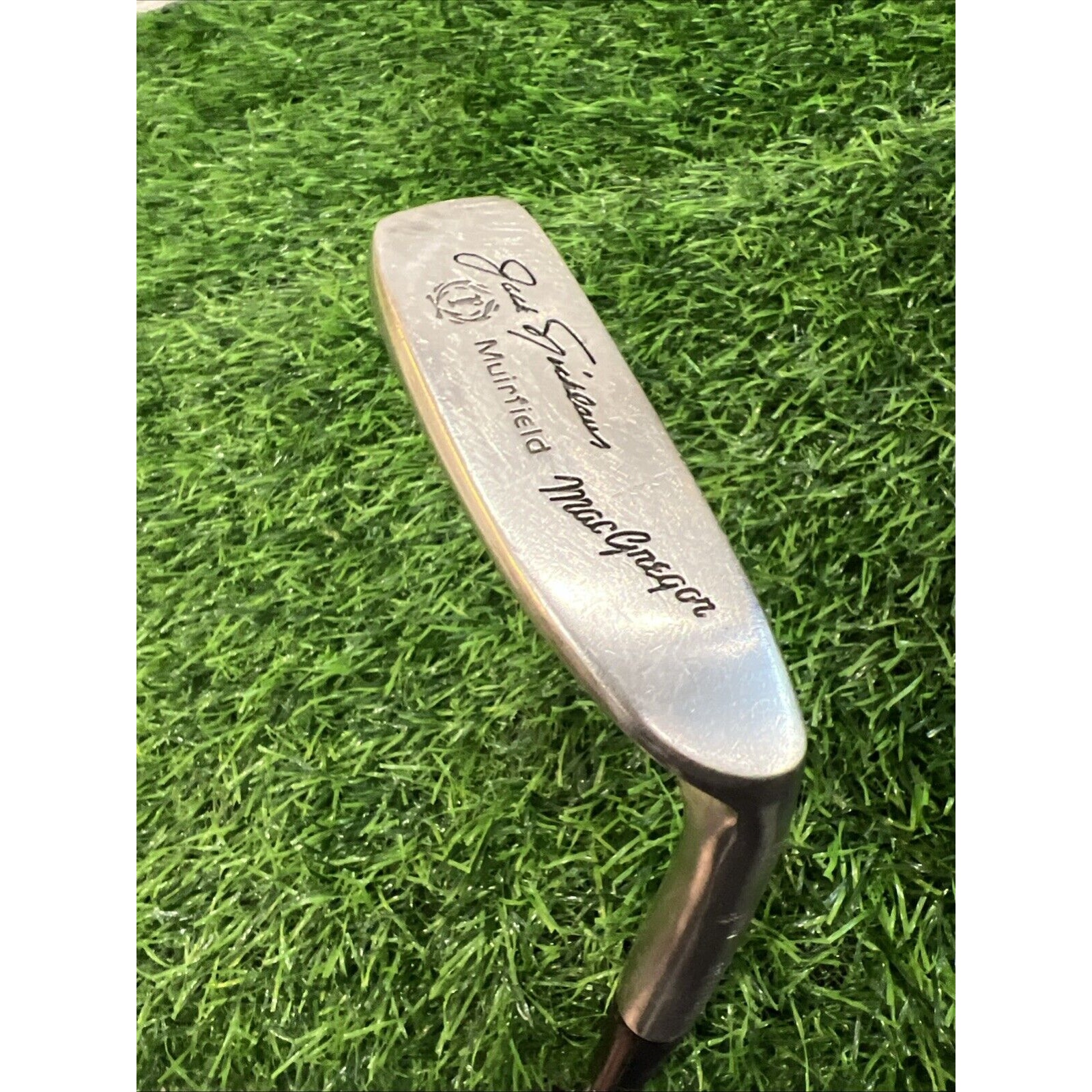 Vintage MacGregor Jack Nicklaus Muirfield Golf Club Putter No Grip P273