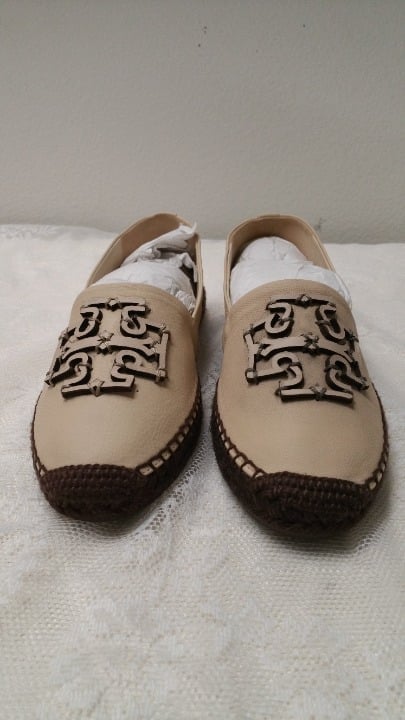 Tory Burch Ines Espadrille Flat Shoes Size 7