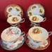 vintage rare elizabethan english fine bone china wide rim cup and saucer