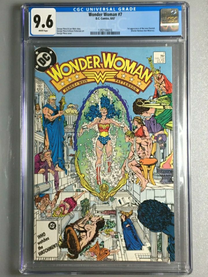 Wonder Woman #7 1987 CBCS 9.6