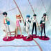 Neon Genesis Evangelion Lot, Rare Prize Figure Set, Asuka, Rei, Shinji, Bandai