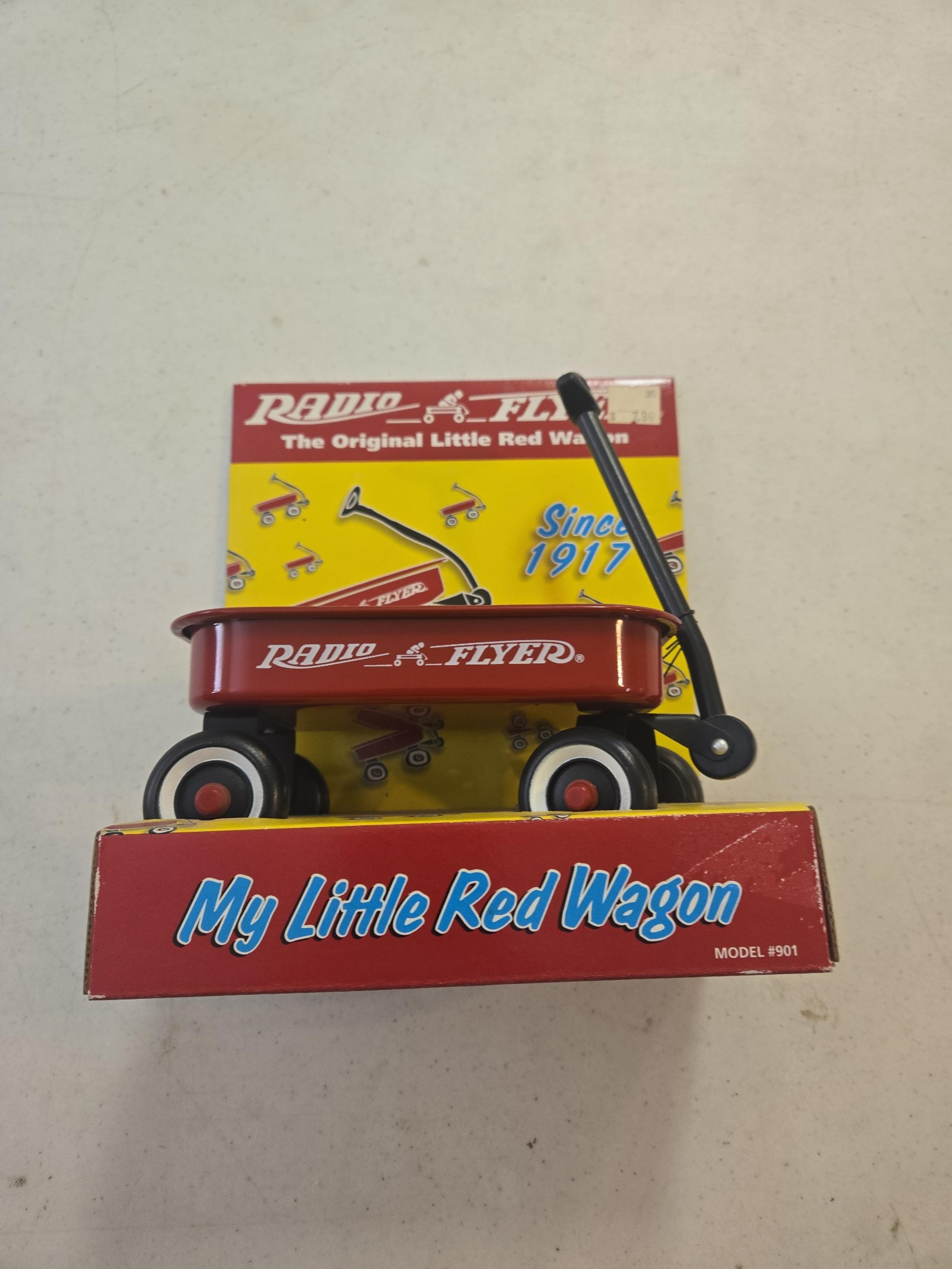 Vintage Radio Flyer My Little Red Wagon Display #901 (SEALED)