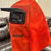 Jackson Safety Red Fixed Front Welding Helmet fits 2 X 4-1/4 Lens