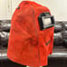 Jackson Safety Red Fixed Front Welding Helmet fits 2 X 4-1/4 Lens