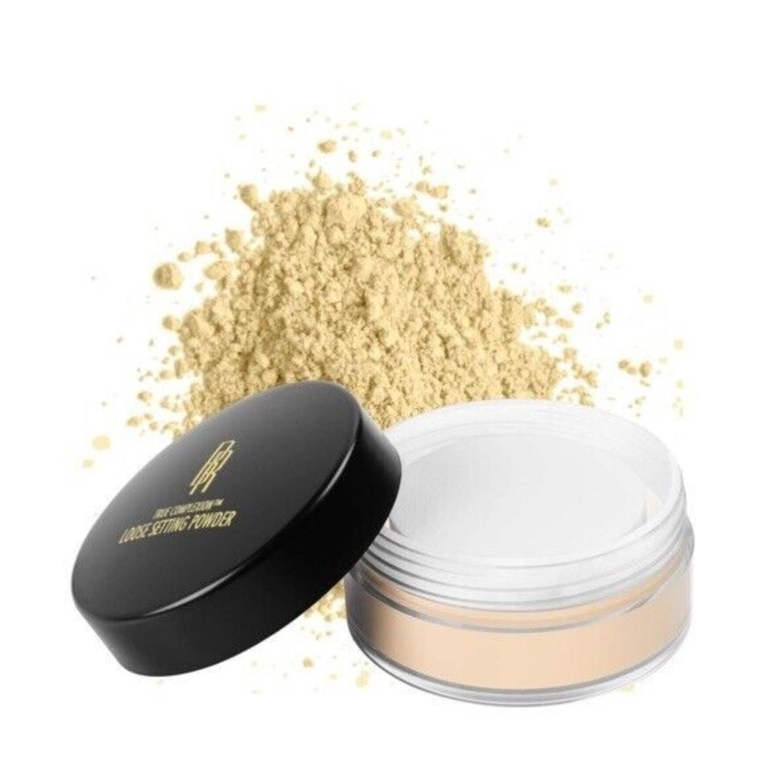 Black Radiance True Complexion Loose Setting Powder, Banana, 0.64 Ounce