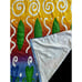Vtg Brighton Jewelry Beach Towel Bath Logo 1990s Hearts Swirls Flowers