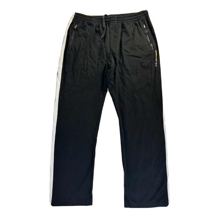 Vintage Ralph Lauren Mens XL Spell Out Color Block Baggy Athletic Gym Pants