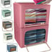 19.75 Large Storage Bag Box Foldable Stackable Organizer Bins for Clothes