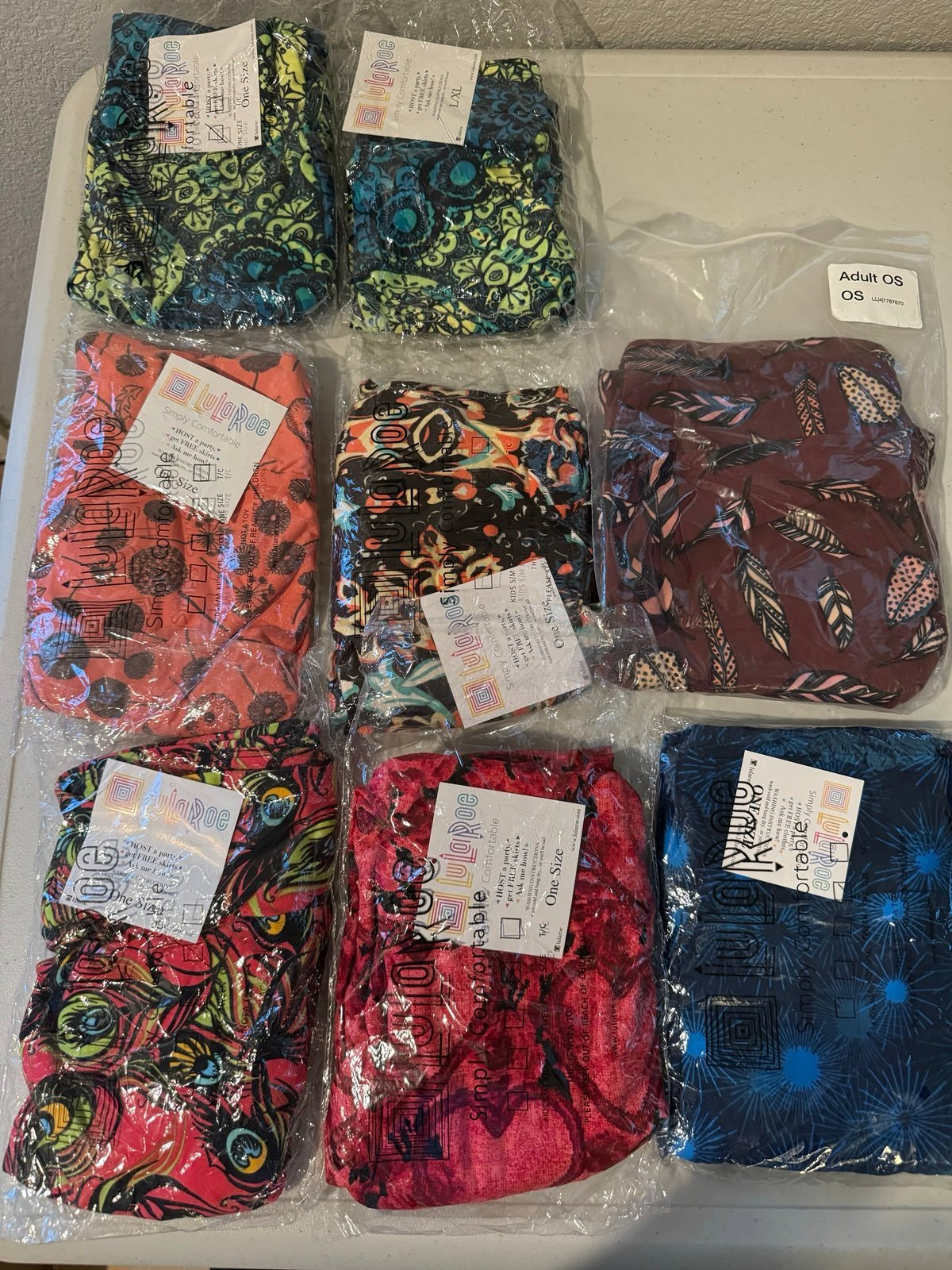 Lularoe Leggings OS & girls L/XL