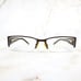 Apple Bottoms Eyeglasses Frame AB 706-2 Women Brown Rectangle Half Rim 53-16-135