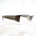 Apple Bottoms Eyeglasses Frame AB 706-2 Women Brown Rectangle Half Rim 53-16-135