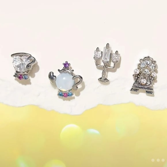 Disney’s Beauty and The Beast Earring Set
