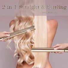 Titanium Hair Iron, Straightener and Cur