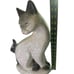 Siamese Cat Vintage Harris Marcus Endeavors AC0470 Siamese Cat Statue 18” Tall