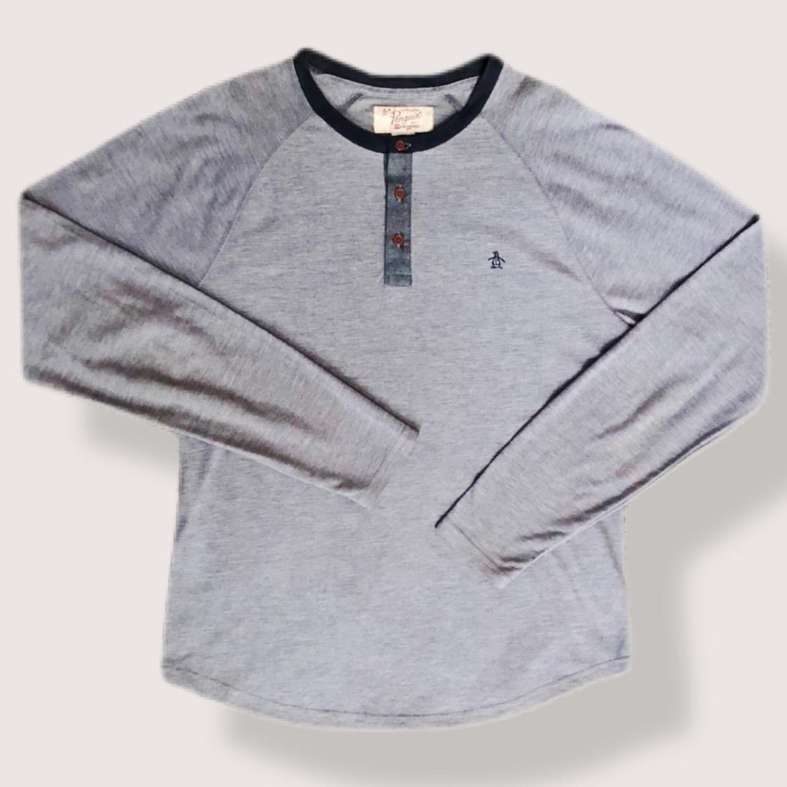 Original Penguin Heritage Slim Long Sleeve Henley