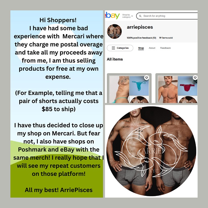 Men's Underwear at ArriePisces