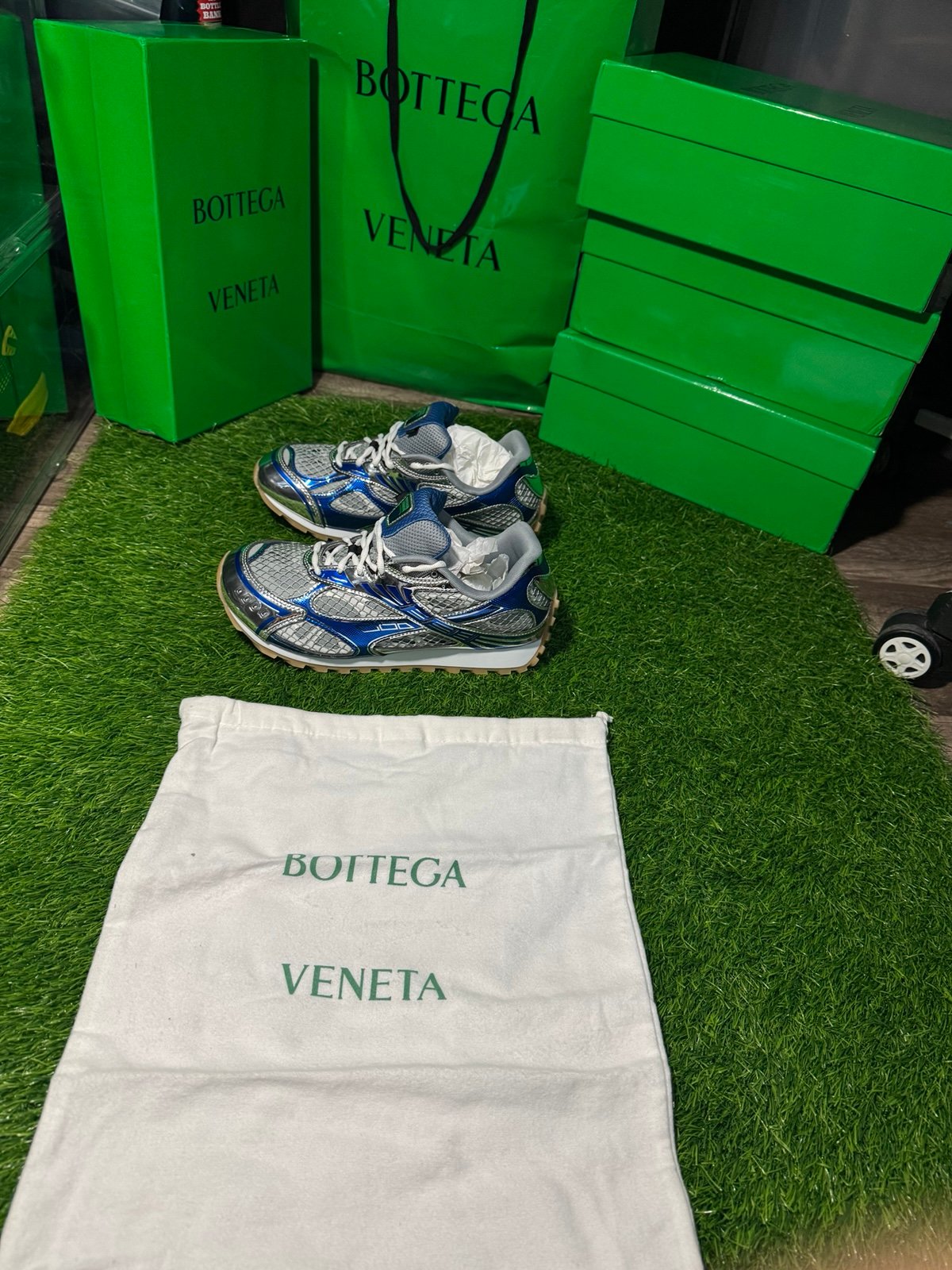Bottega veneta orbit surf vapor blue