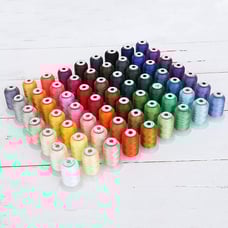 63 Spool Brother Colors Polyester Embroidery Machine Thread
