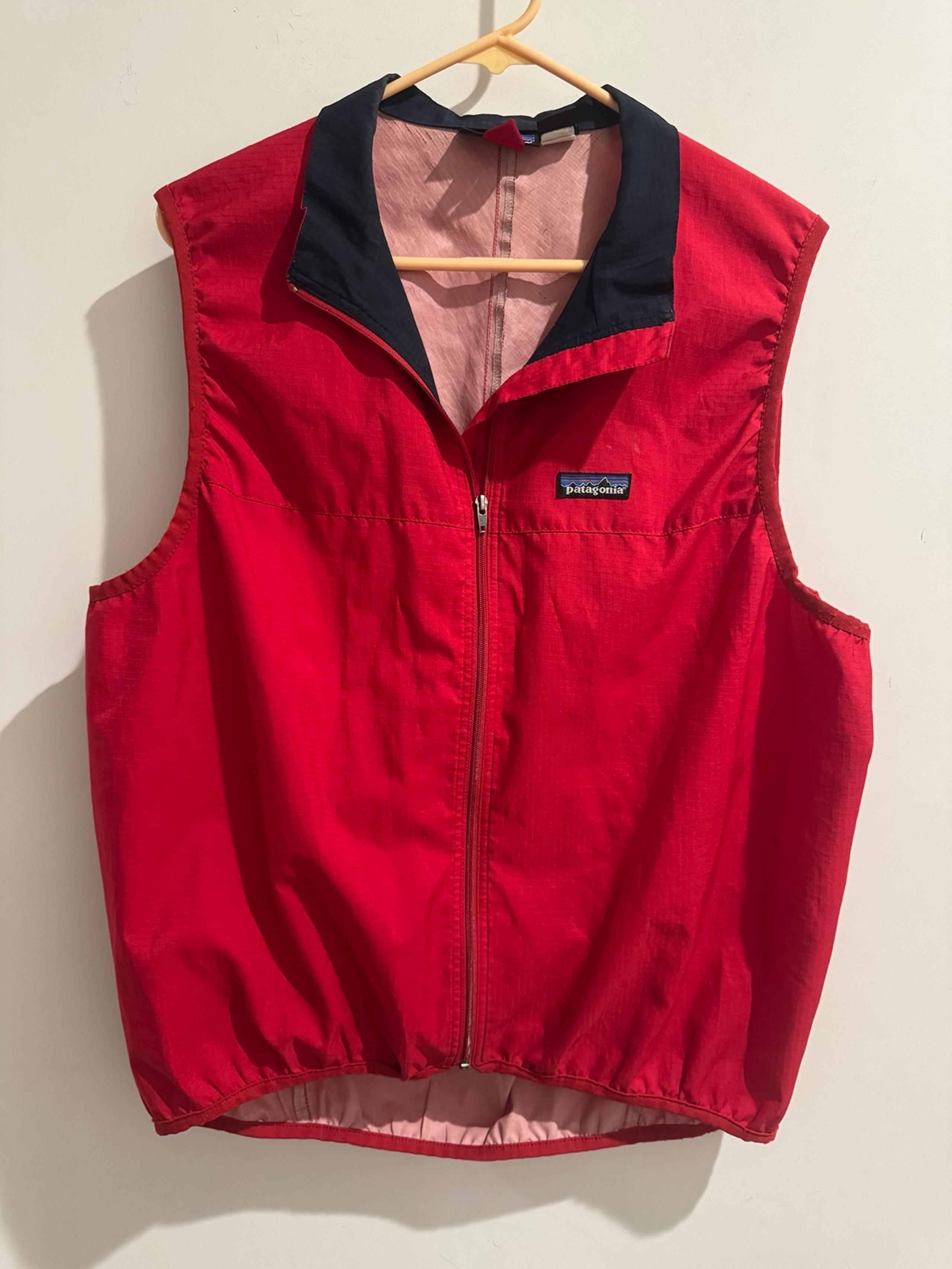 Vintage Patagonia Velocity Lightweight Windbreaker  Hiking Vest Men’s Size Large