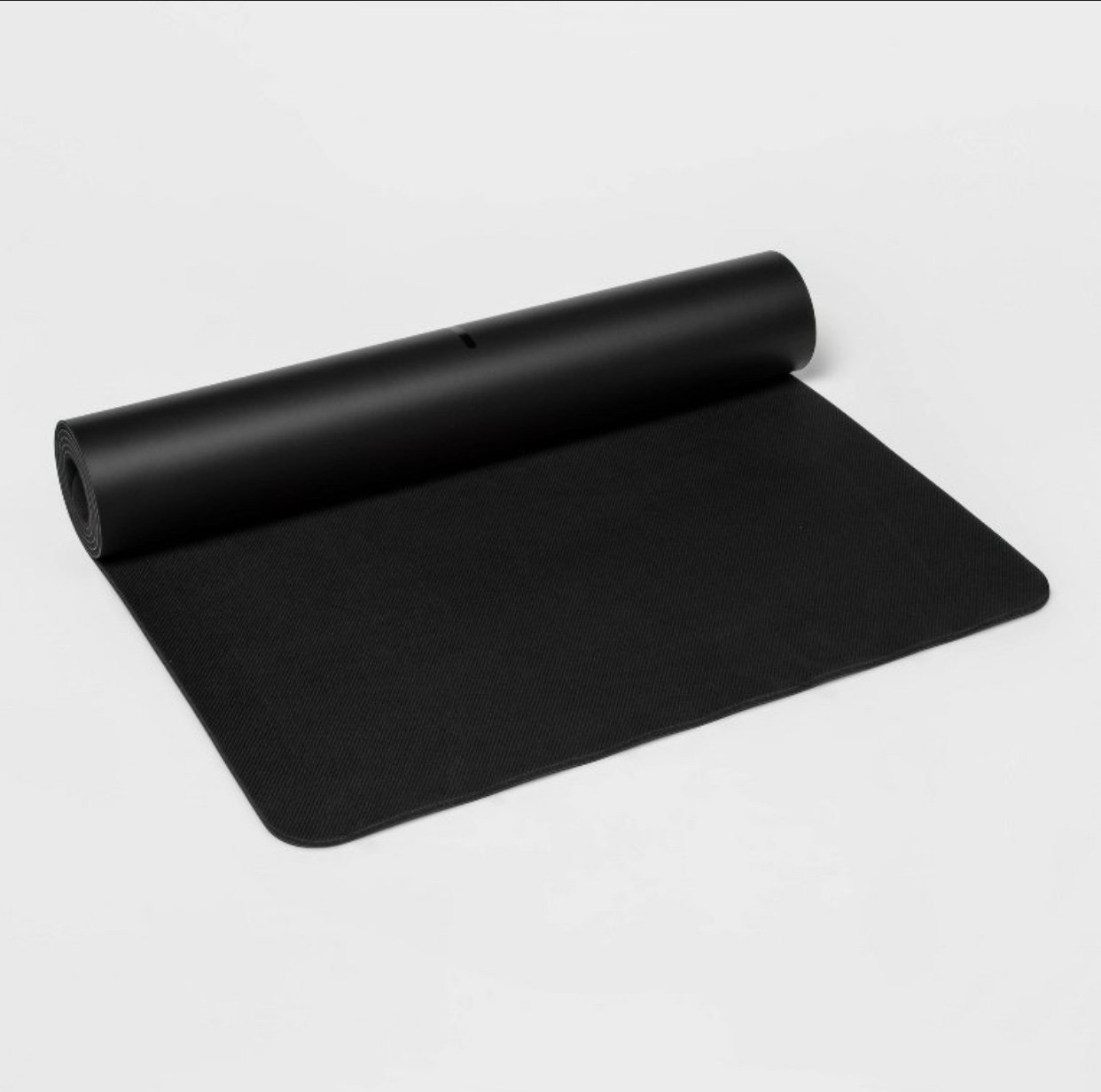 All in motion: Premium natural rubber yoga mat