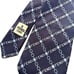 FENDI Logo Emblem Chain Design All-Over Pattern Italian Made Tie