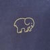 NEW Ivory Ella Womens Cozy Quilt Elephant Oversized Hoodie Sweatshirt NWT M Navy