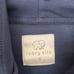 NEW Ivory Ella Womens Cozy Quilt Elephant Oversized Hoodie Sweatshirt NWT M Navy