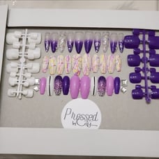 press on nails with spa kit