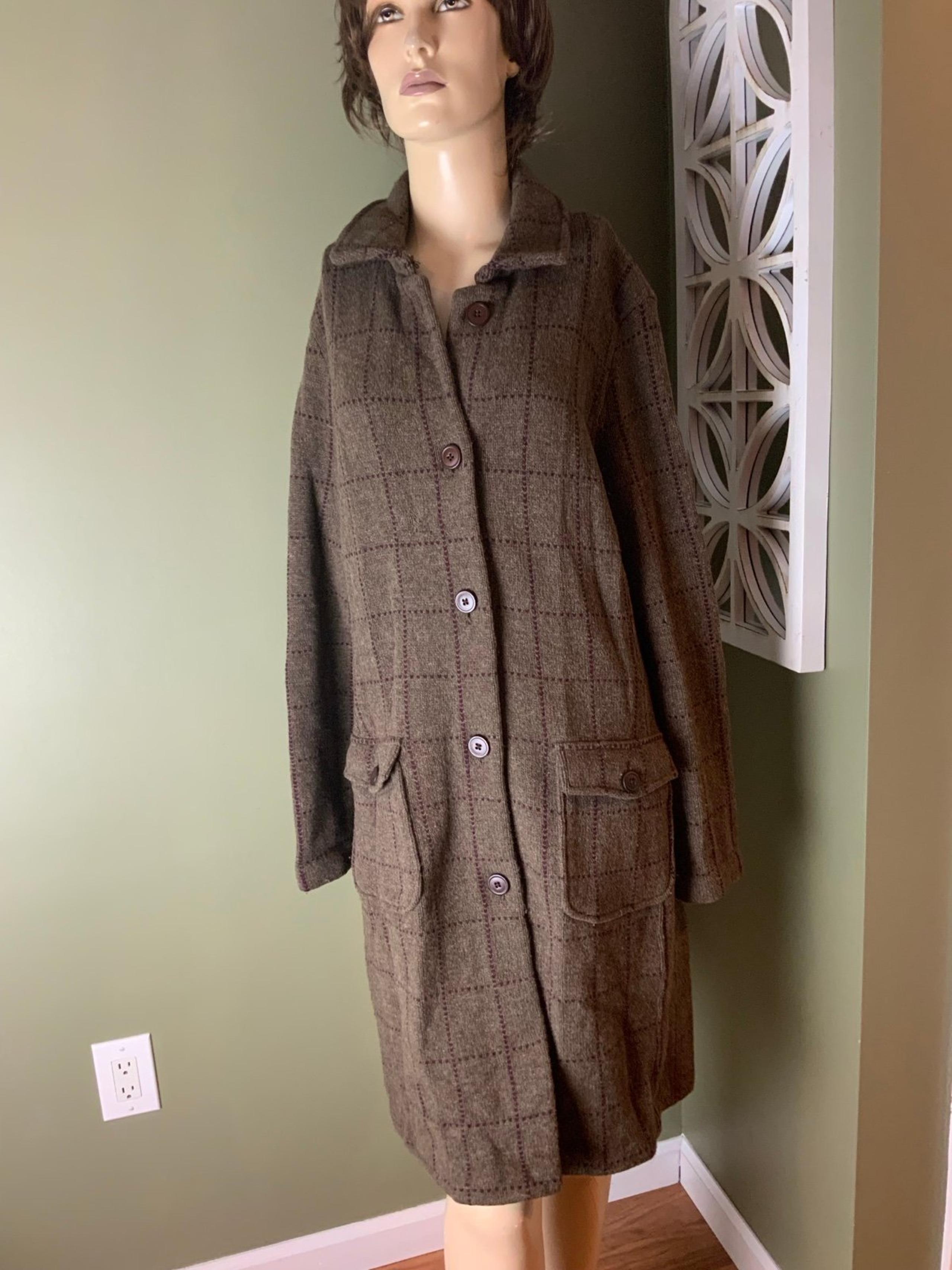Ralph Lauren LRL 100% lambswool cardigan sweater size Large