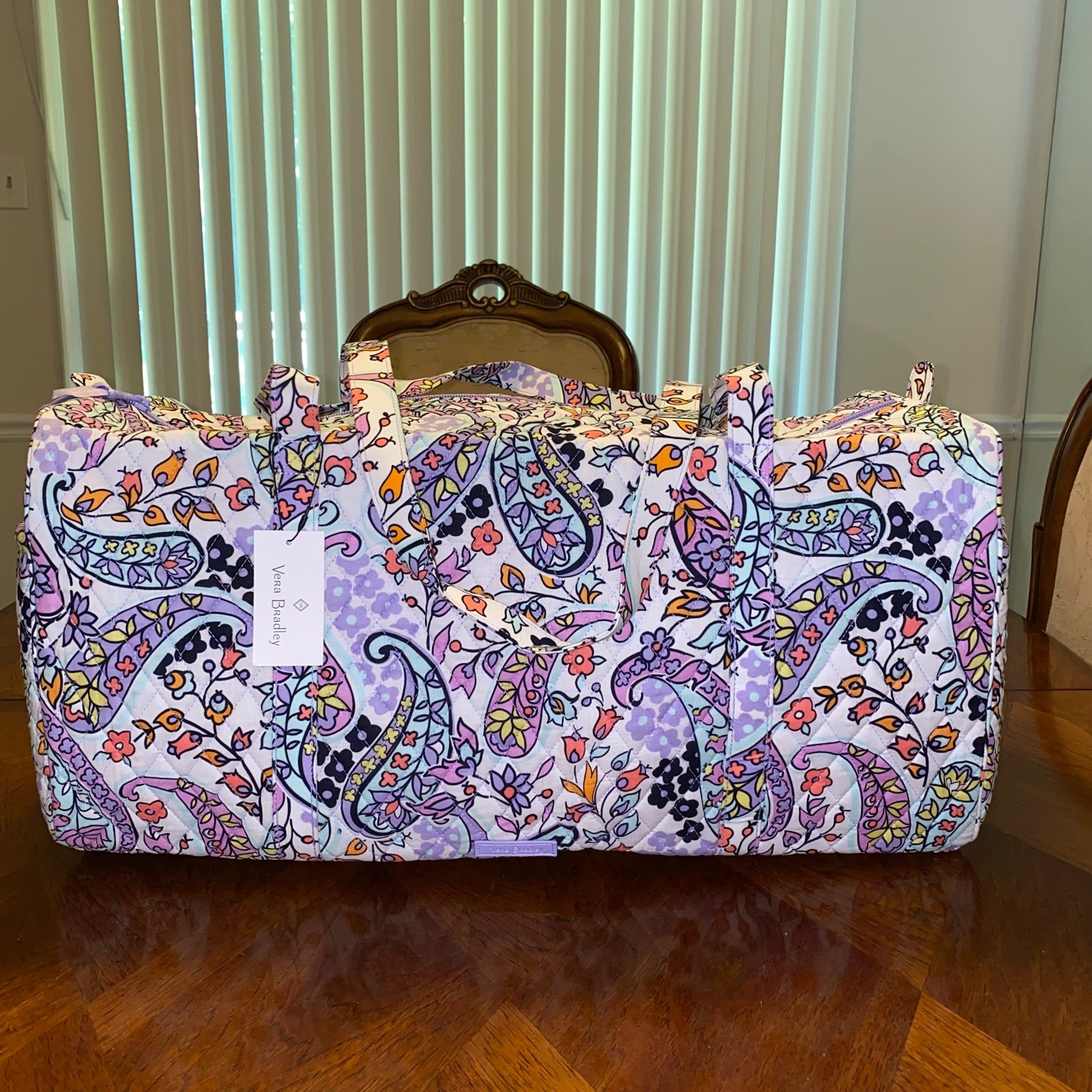 NWT Vera Bradley Large Duffel Bag