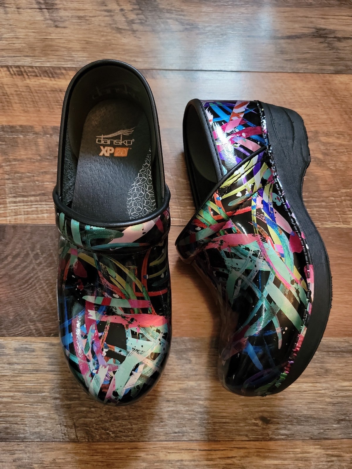 Dansko Multi Brushstroke Patent