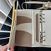 Customized leather wool planner cover, A6/MED XL/Franklin Covey