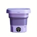 Portable Mini 2.11gal Folding Automatic Washing Machine, Multi-functional