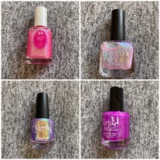 Cupcake Polish & Beaux Revés & Starrily Nail Polish & Girly Bits Cos. Polish