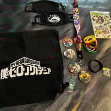 New My Hero Academia Birthday Party Supplies Theme Party Favors Bracelets, Pins