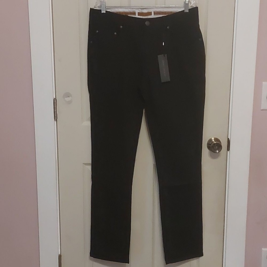 Nifty Genius Black JP S Pocket Stretch Cotton Twill Pants Men's Size 34X33 NWT