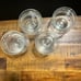 Avitra Crystal Duncan Pattern Shrimp Cocktail Glasses