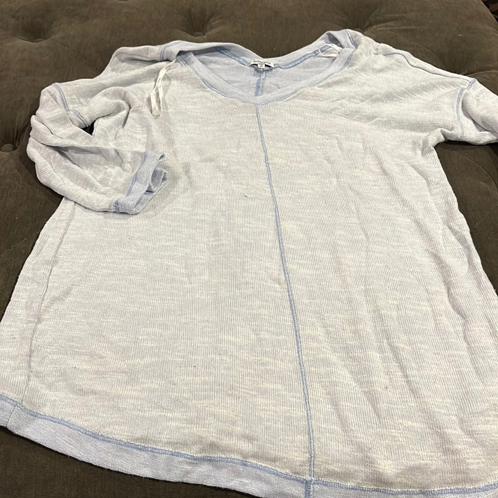 Splendid oversized soft 3/4 sleeve sweater size large