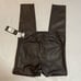 NWT New 200 Guess Marciano Nova Faux-Leather Skinny Brown Pant Size 2