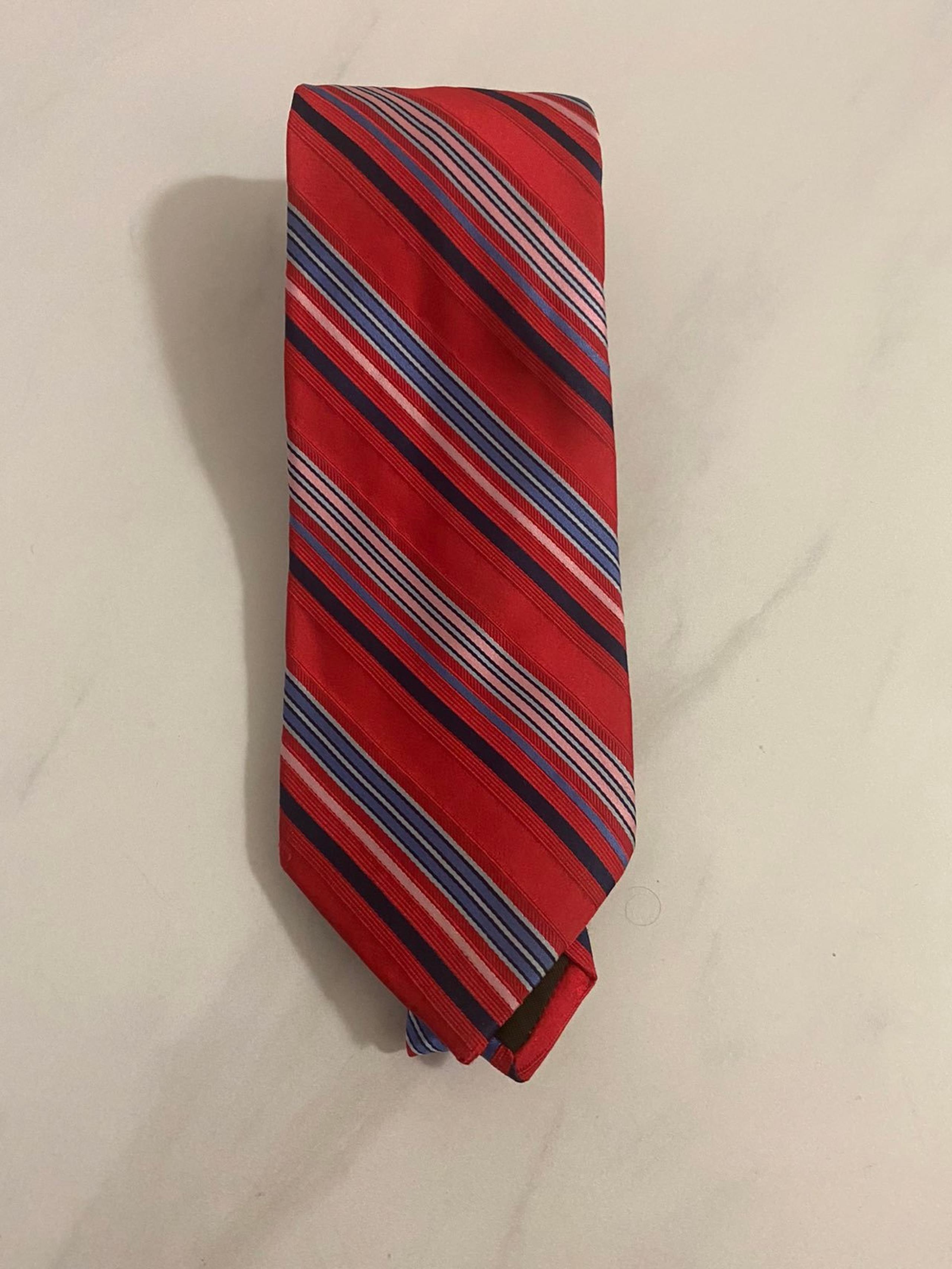 Barneys New York 100% silk neck tie