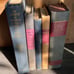 5 Vintage Antique Books Home Decor Old Distressed Bookshelf Decorative Staging