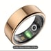 QRing Smart Ring Fitness Tracker IP68 Waterproof (Rose Golden) Size 8