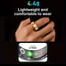 QRing Smart Ring Fitness Tracker IP68 Waterproof (Rose Golden) Size 8