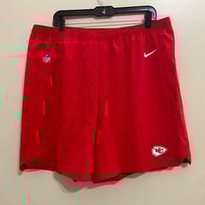 Nike NFL Kansas City Chiefs On Field Team Issue Practice Shorts Men’s 4XL NEW