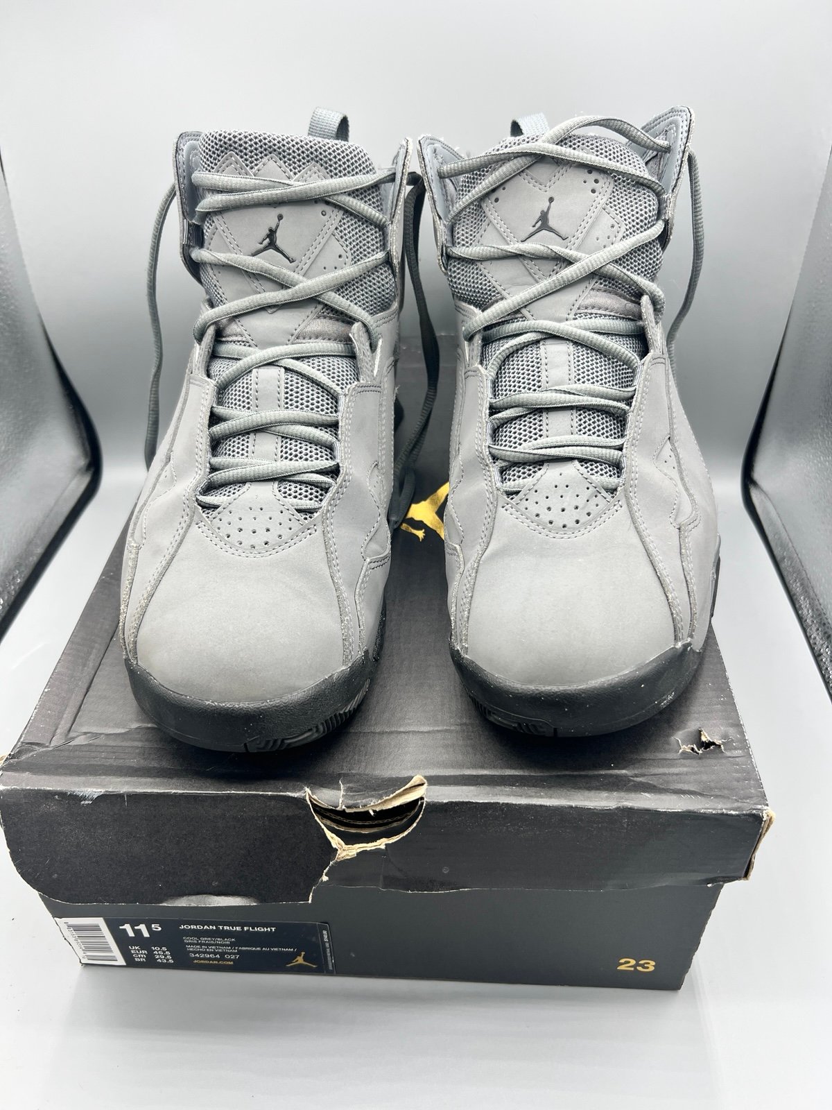 Jordan True Flights Cool Grey