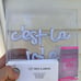 NEW C’est La Vie Acrylic 7” Pink Neon Light